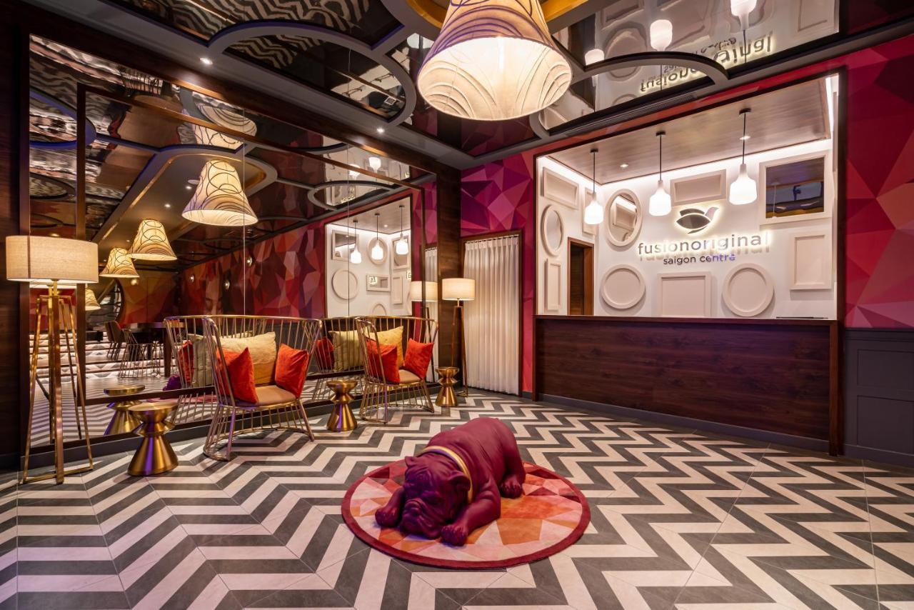 胡志明市 Fusion Original Saigon Centre酒店 外观 照片 Interior of the hotel